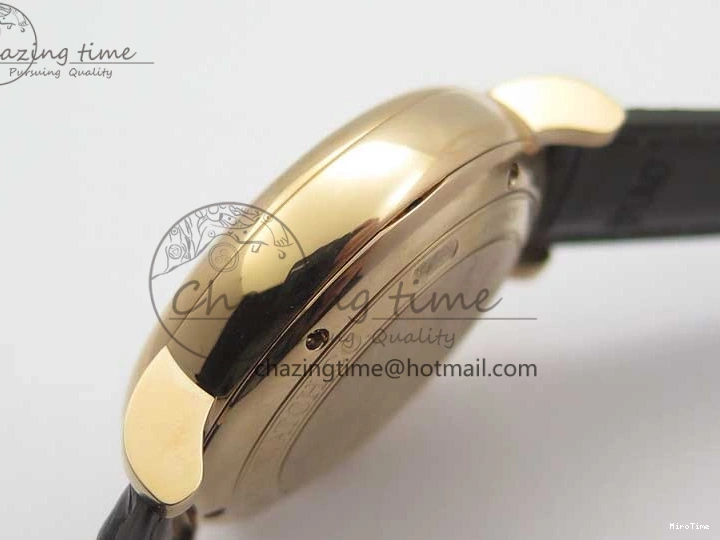 MIROTIME 0711 Efficient Portofino Chrono RG ZF 1:1 Best Edition White Dial on Brown Leather Strap A 7151